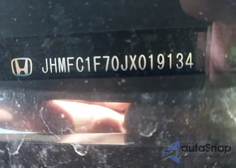 2018 Honda Civic Ex-L from USA, damaged, VIN JHMFC1F70JX019134